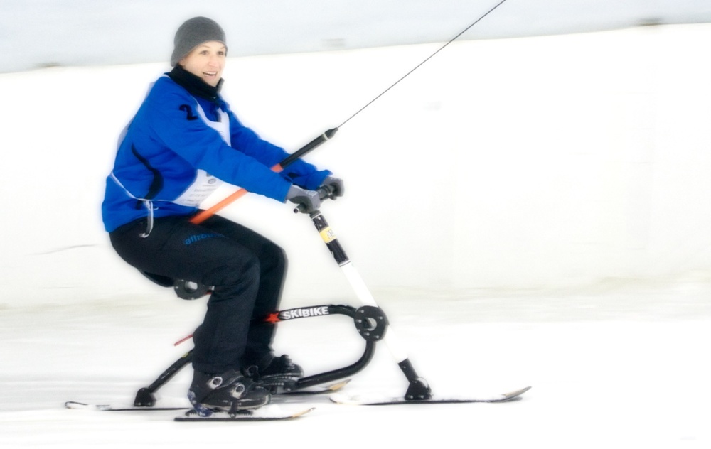 Keine Probleme mit dem Tellerlift: Susanne Tees